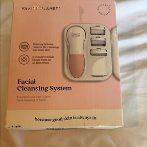 Vanity Plant Facial Cleansing System - Pink